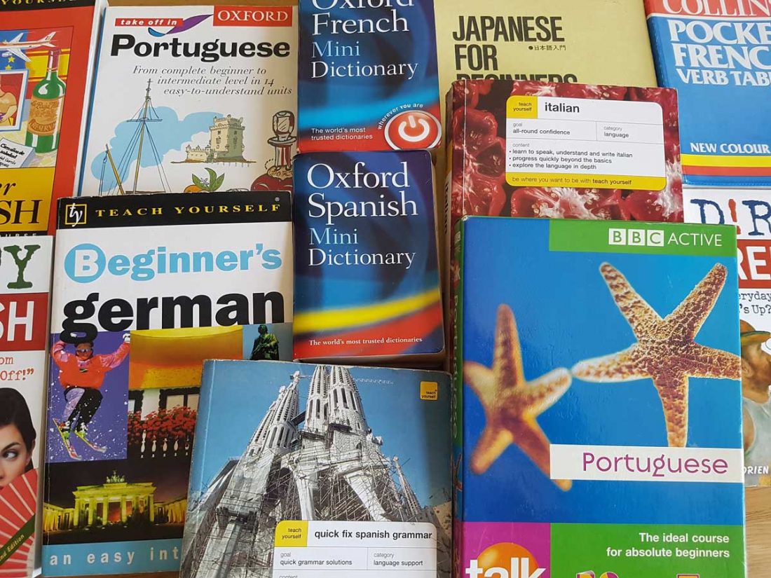 Dictionaries and how to books in multiple languages