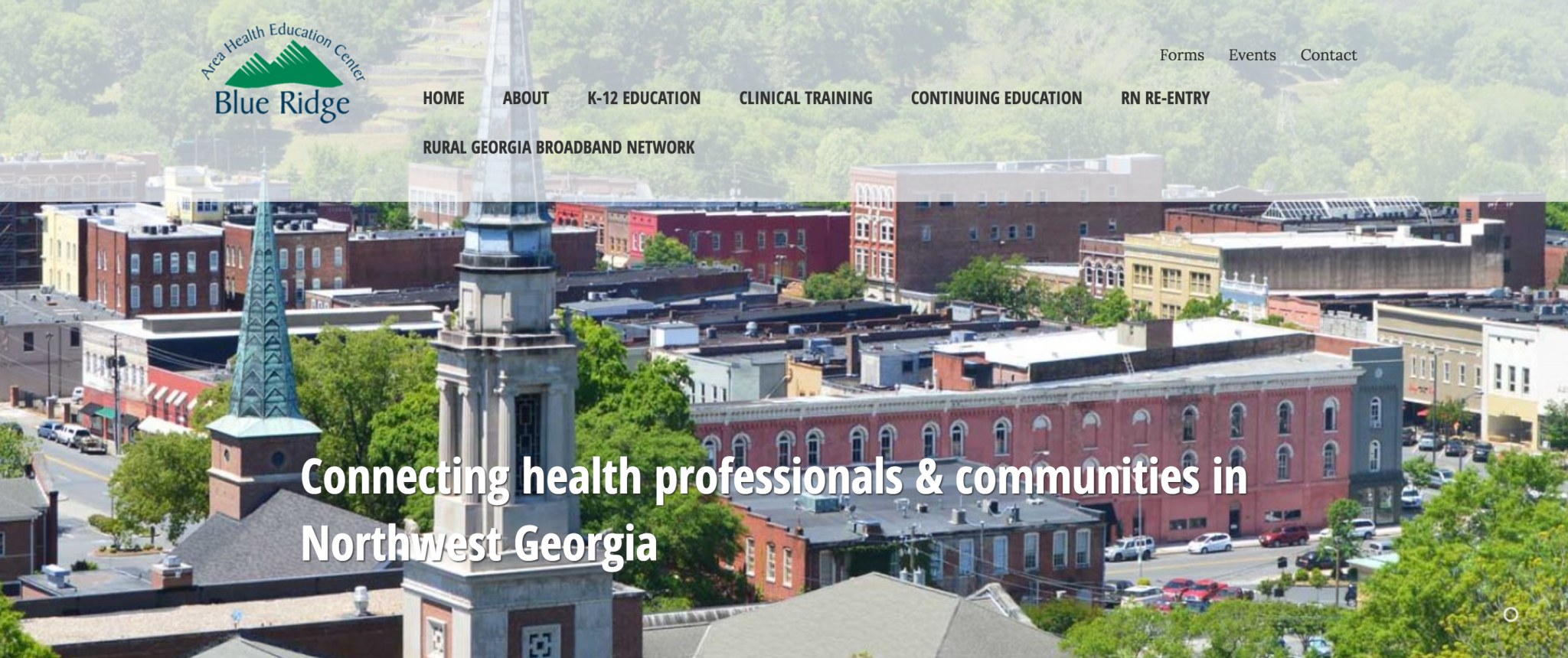 New Look For Blue Ridge Area Health Education Center - Romega Digital