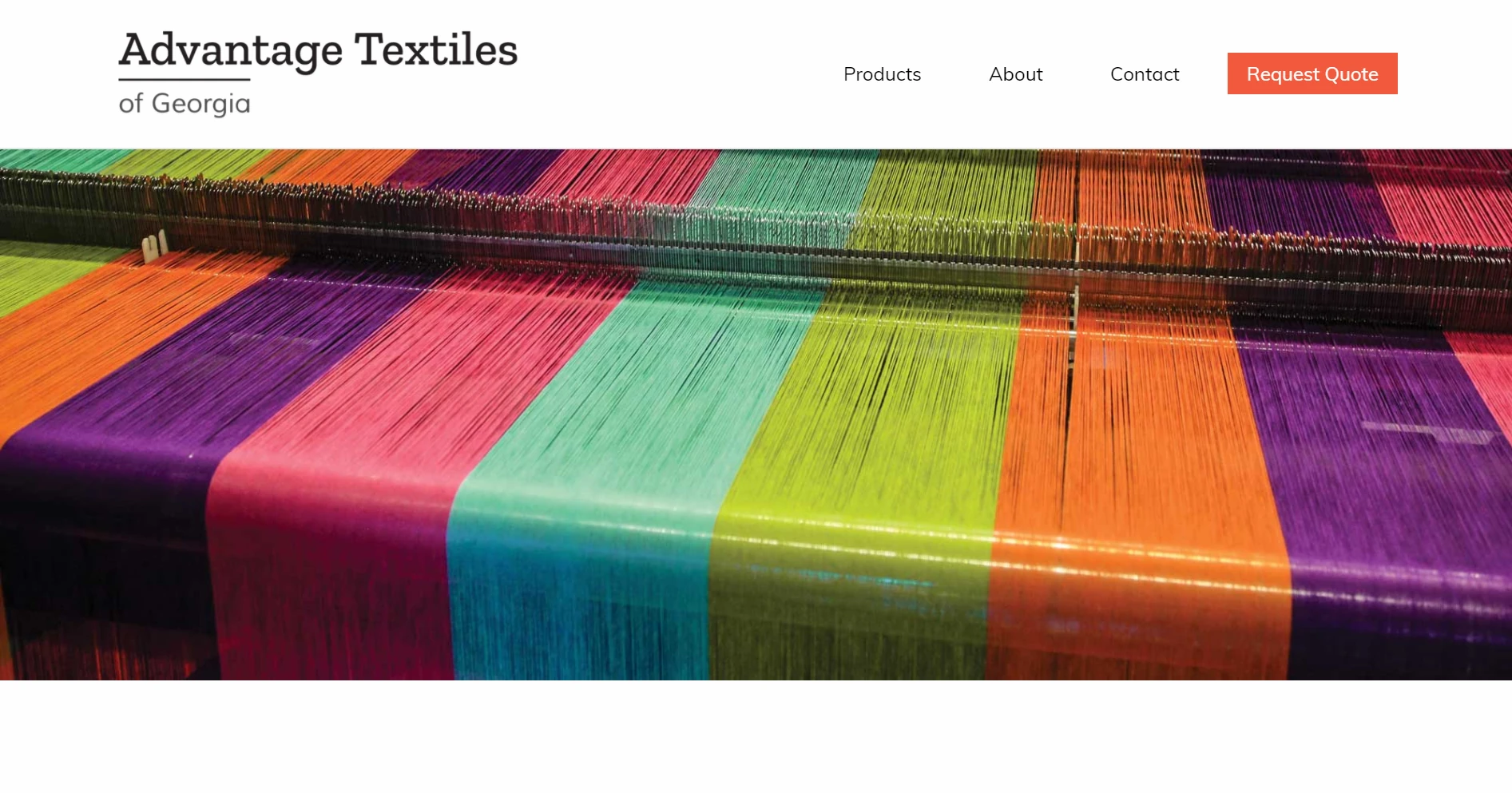 Screenshot for Advantage Textiles