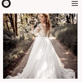 Scrolling version of the mobile Perfect Dress design